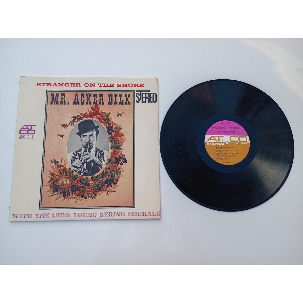 Mr. Acker Bilk – Stranger On The Shore LP 1962 ATCO Jazz Easy Listening 33⅓ RPM